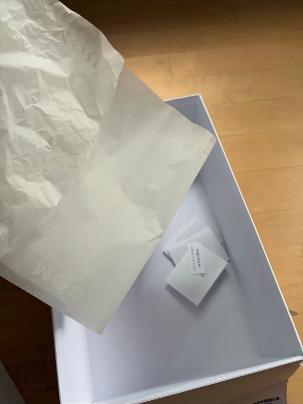Alexander McQueen sturdy white